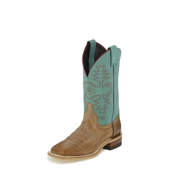 JUSTIN BOOTS BRL355 KENEDY TURQUOISE