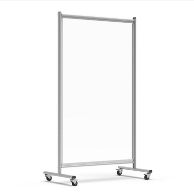 Mobile magnetic whiteboard room divider planner 5d