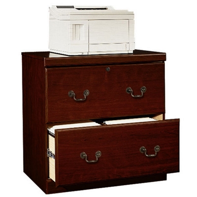 042666027021 UPC Sauder Heritage Hill 2 Drawer Lateral File, Cherry