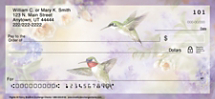 Lena Liu's Flights of Fancy Hummingbird Personal Checks