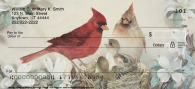 Lena Liu's Morning Serenade Bird Personal Checks