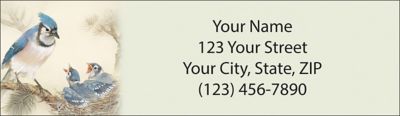 Lena Liu's Morning Serenade Return Address Label