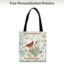 Our Adorable Cardinal Carryall Combines Nature with Art to Bring a Bit of Spring to Your Routine