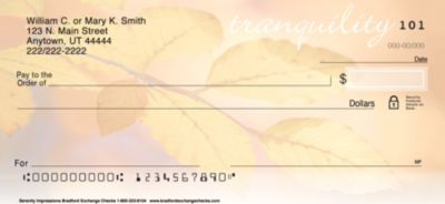 Serenity Impressions Personal Checks