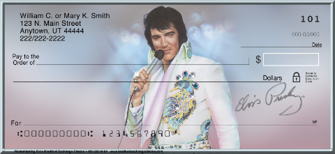 Remembering Elvis(R) Personal Checks