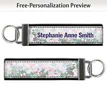 Start a Fashionably Floral Sensation When You Carry This Stylish Keychain