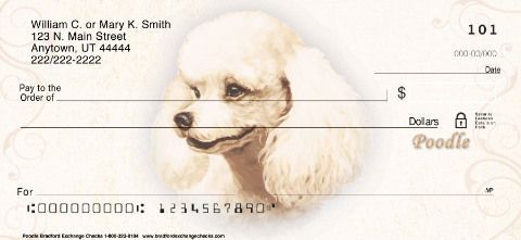 Poodle Personal Checks