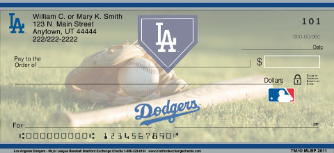 Los Angeles Dodgers - Personal Checks