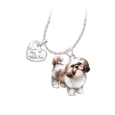 shih tzu necklace