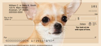 Faithful Friends - Chihuahua Personal Checks