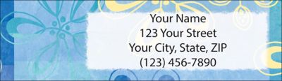 Challis & Roos Island Cool Address Labels