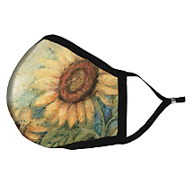 Carry a Bit of Summer with this Sunflowers Fabric Face Mask