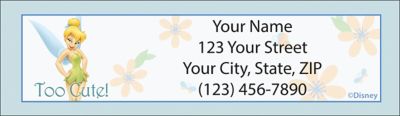 Tinker Bell Magic! Return Address Label