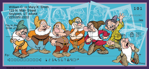 The Seven Dwarfs Personal Checks