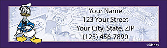Sketch Book Mickey Return Address Label