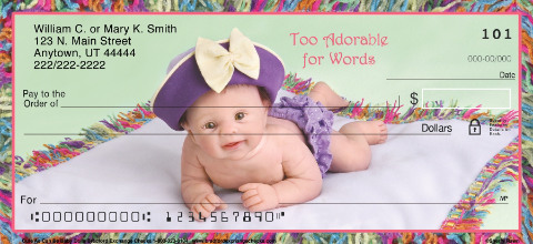 Cute As Can Be Baby Dolls Personal Checks