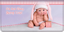 Cute As Can Be Baby Dolls Checkbook Cover