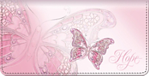 On The Wings of Hope Checkbook Cover