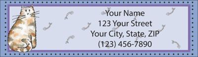 Cats Rule Return Address Label