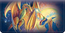 Dragons & Wizards Checkbook Cover