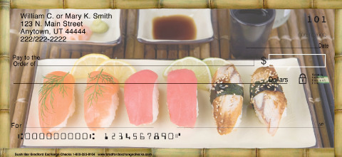 Sushi Bar Personal Checks