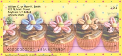 Cupcake Craze Personal Checks