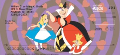 Alice In Wonderland Personal Checks