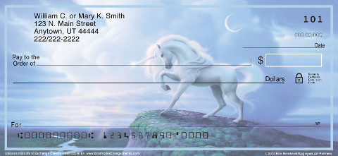 Unicorns Personal Checks