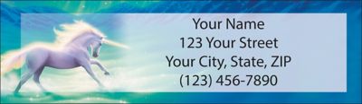 Unicorns Return Address Label