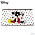 Disney Mickey Loves Minnie Cosmetic Makeup Bag