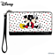 Disney Mickey Loves Minnie Large Wristlet Purse