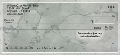 Top Tear Printed Personal Checks with The Classic Look of Italian Marble The Bradford Exchange Personal Checks 4 Scenes Calacatta 2 Box Checks Personal Duplicates / 200 Checks 