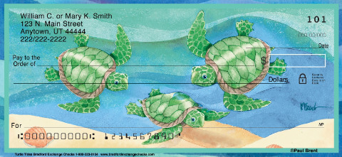Turtle Tides Personal Checks