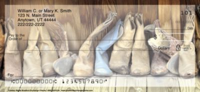 Cowboy Boots Personal Checks