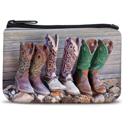 Cowboy Boots Coin Purse