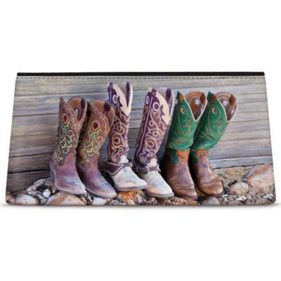 Cowboy Boots Cosmetic Bag