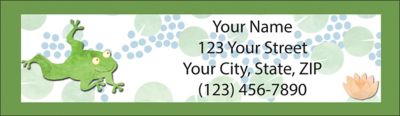 Challis & Roos Leap Frog Address Labels