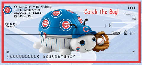(R)MLB(R) Chicago Cubs(R) - Catch the Bug! Personal Checks