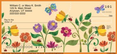 Challis & Roos Blooming Gardens Personal Checks