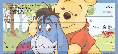 Pooh and Friends Personal Checks