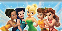 Tinkerbell & Friends Checkbook Cover