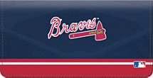 Atlanta Braves MLB Baseball Checkbook Cover