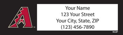 Arizona Diamondbacks™ MLB® Return Address Label
