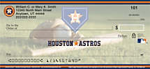 Houston Astros Major League Baseball Personal Checks
