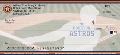Houston Astros MLB Personal Checks