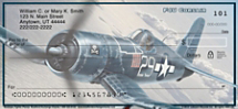 Nostalgic Fighter Planes Personal Checks