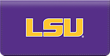 Louisiana State University Checkbook Cover