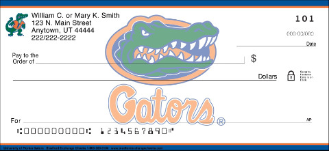 University of Florida Gators Checks
