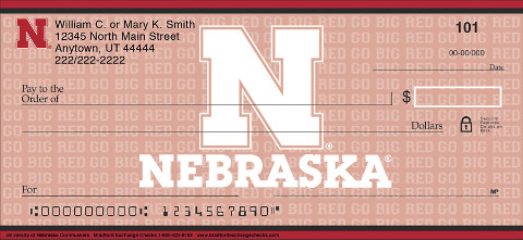 University of Nebraska Cornhuskers Checks