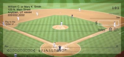 Baseball Personal Checks